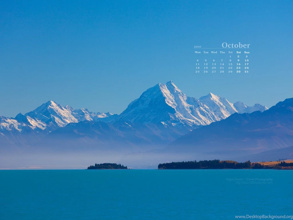 Mounk Cook, Lake Pukaki, New Zealand ~ Wall360   Wallpapers Collection