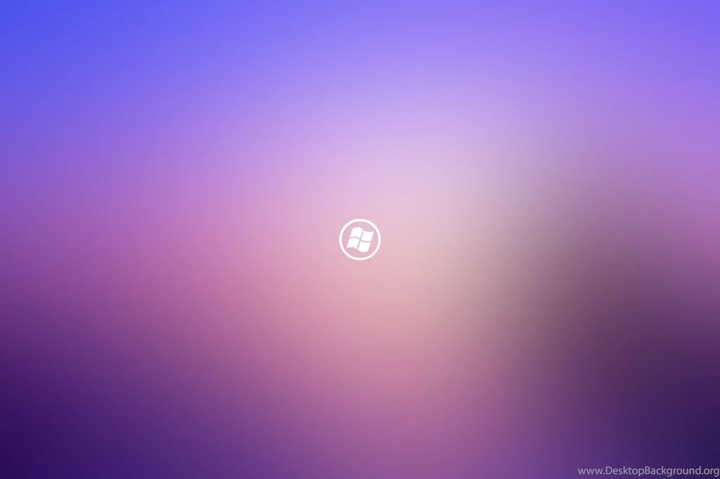 Minimalistic Windows 7 Purpur Wallpapers