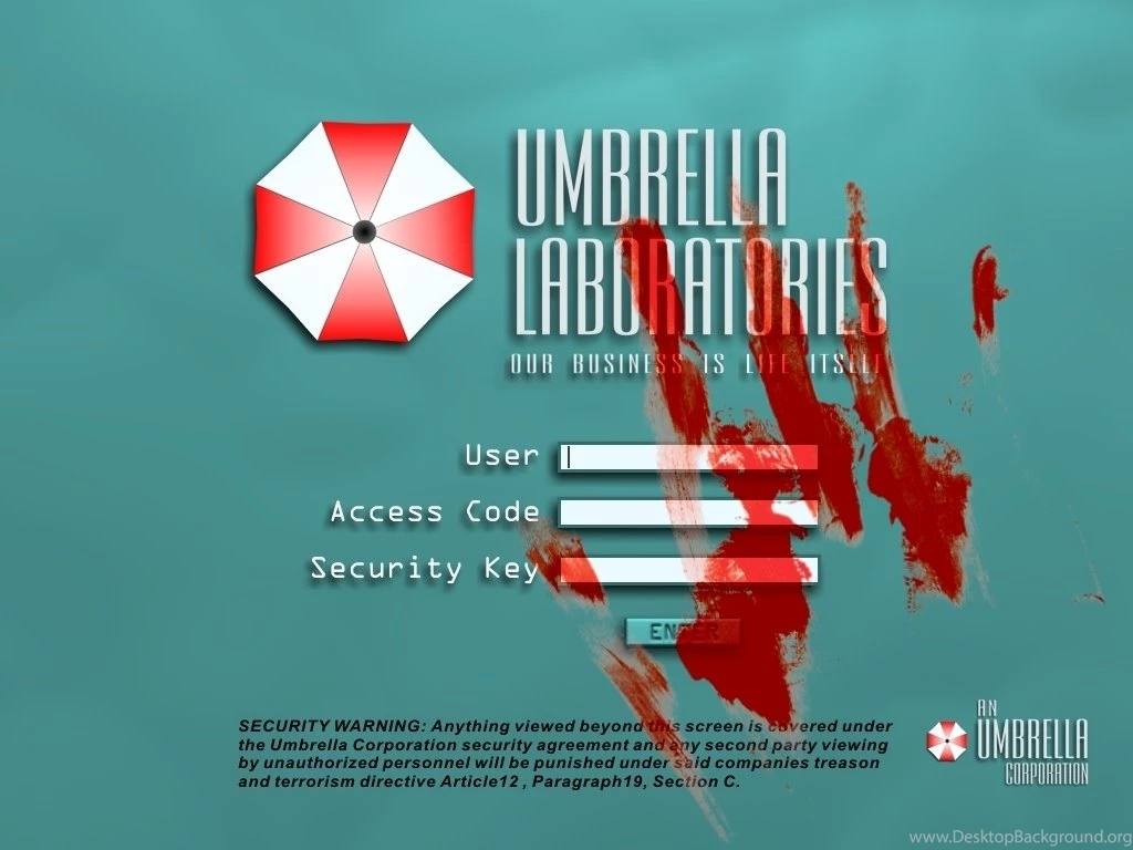 My Free Wallpapers Games Wallpapers : Resident Evil Umbrella