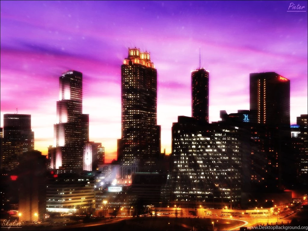 Atlanta Skyline Wallpapers Wallpaper.