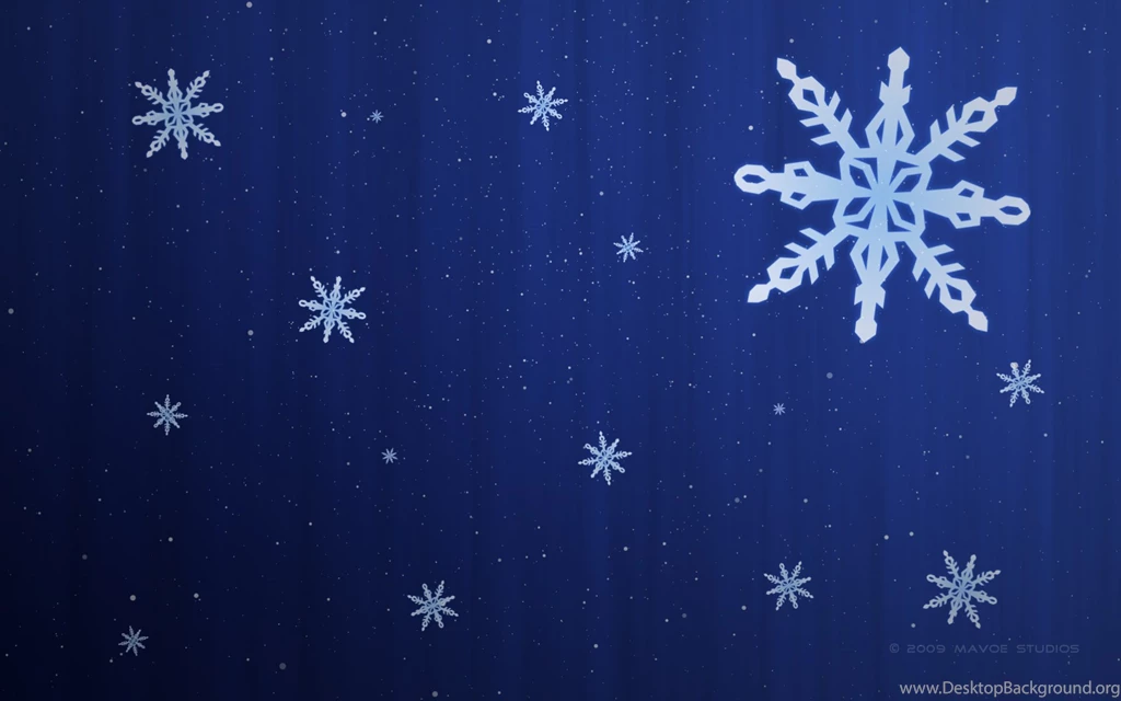 Download Snowflakes Blue Wallpapers 1080p