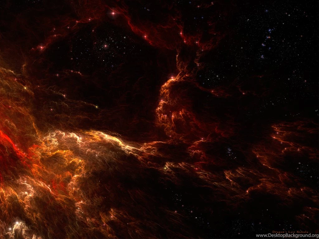 Full HD Wallpapers + Space, Nebulae, Stars, Red