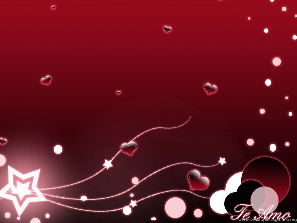 Red Stars And Hearts Photo By Nimra_mik