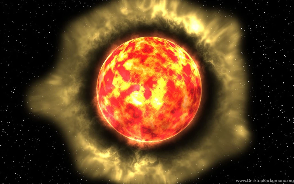 Dust Around A Giant Red Star Space Wallpapers