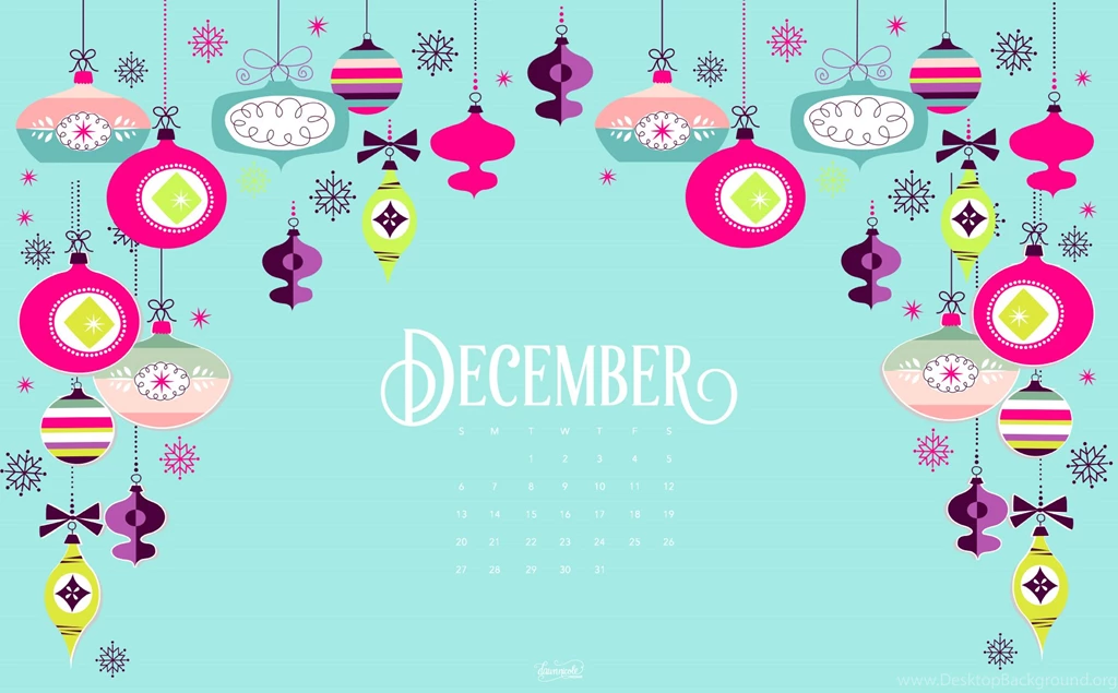December Calendar + Tech Pretties