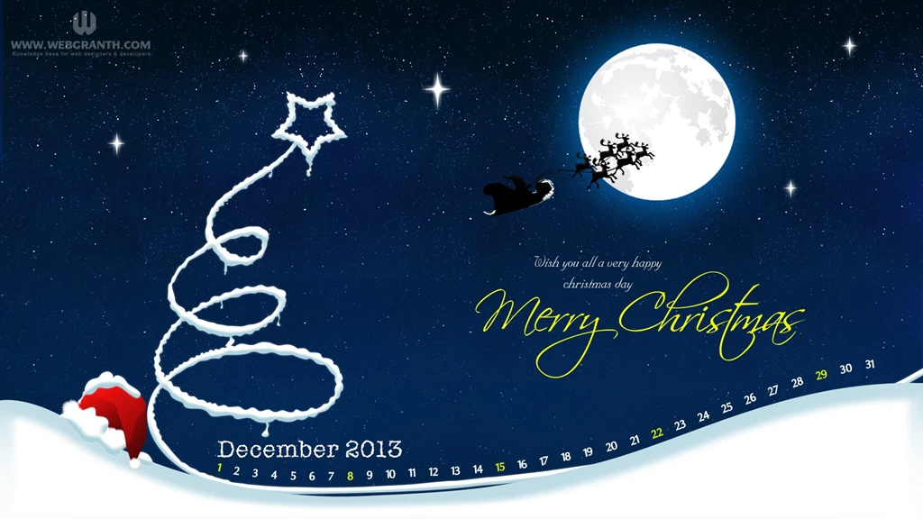 December Desktop Wallpapers Calendar 2013 (2): View HD Image Of ...