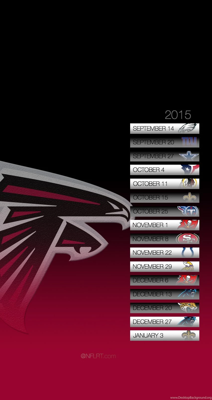 2015 NFL Schedule Wallpapers   Page 6 Of 8   @NFLRT