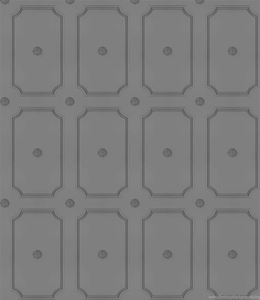 Georgian Dot Paneling Wallpapers