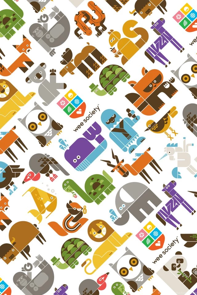 Just Released: Wee Alphas Wallpapers