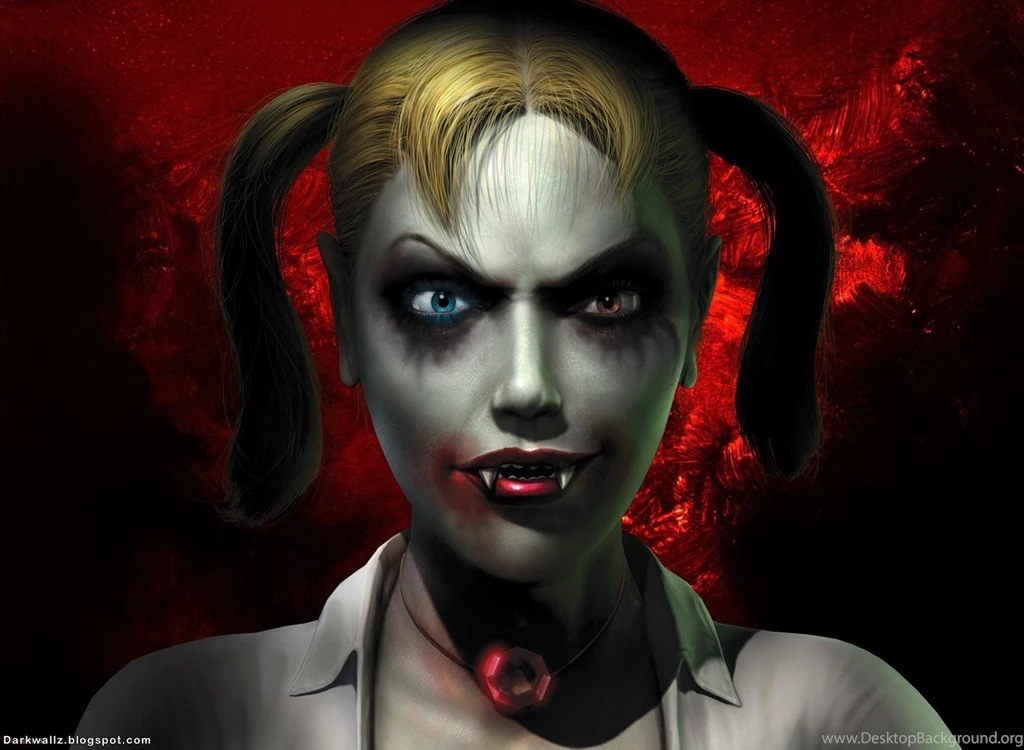 Gothic Vampire Girl Dark Gothic Wallpapers