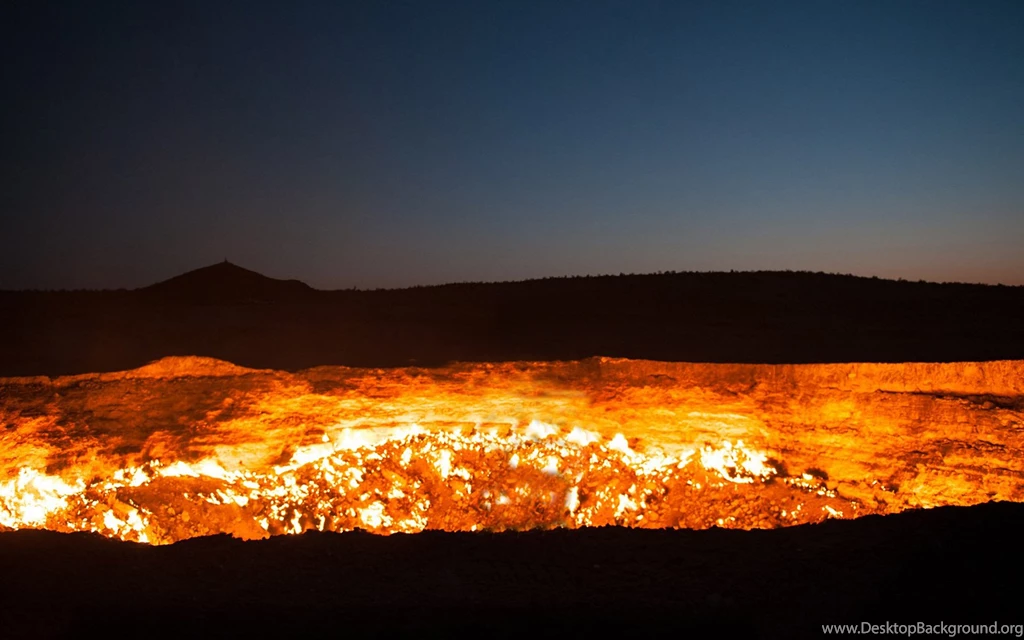 Door To Hell, Darvaza, Turkmenistan Wallpapers