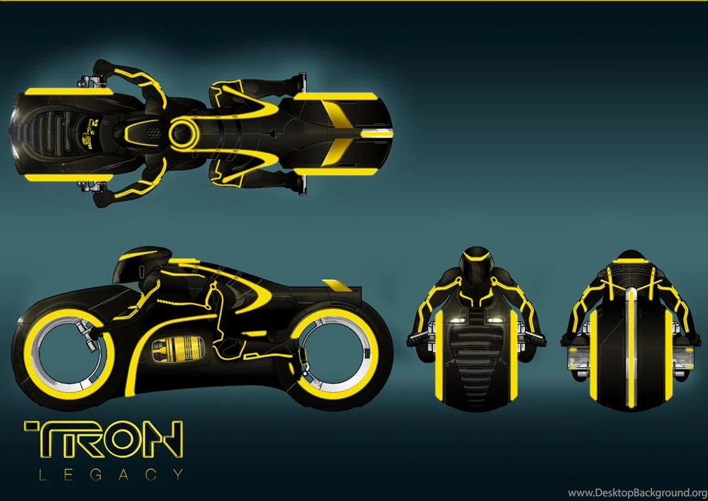 TRON   Clu's Light Cycle By Paul Muad Dib On DeviantArt