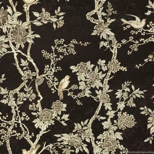 Ralph Lauren MARLOWE FLORAL EBONY Wallpapers