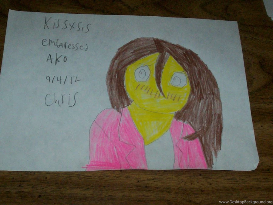 Kiss X Sis Embaressed Ako By Wolfkeylo34 On DeviantArt