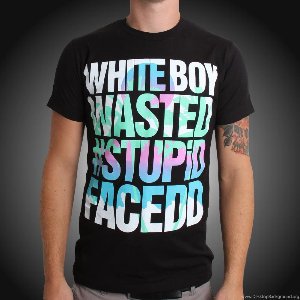 STUPiDFACEDD Black Tee Wallpapers