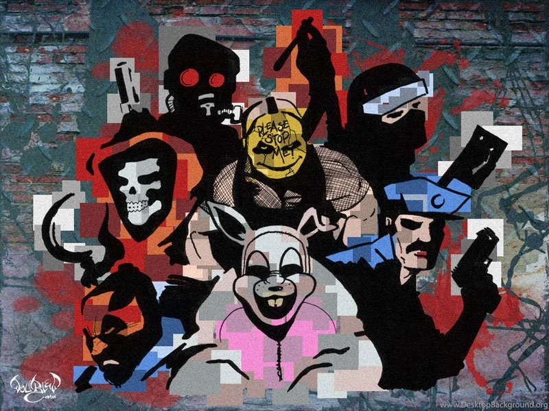 Liberty City Survivor: Abstract Manhunt Fanart