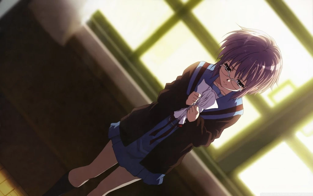 Nagato Yuki HD Desktop Wallpapers : High Definition : Fullscreen ...