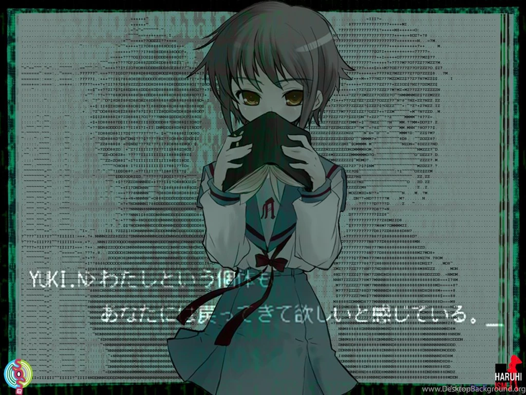 Wallpapers   Yuki Nagato Book By SylvurWulf On DeviantArt