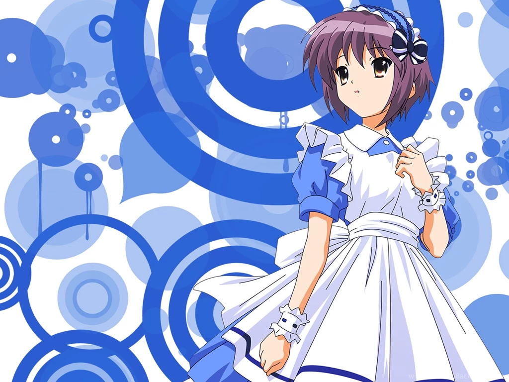 Download Nagato Yuki Wallpapers 1600x1200