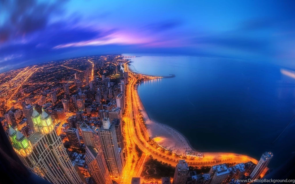 Download Cityscapes Fisheye Wallpapers 1920x1200