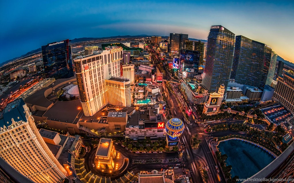 Las Vegas Buildings Fisheye HD Wallpaper,buildings HD Wallpapers ...