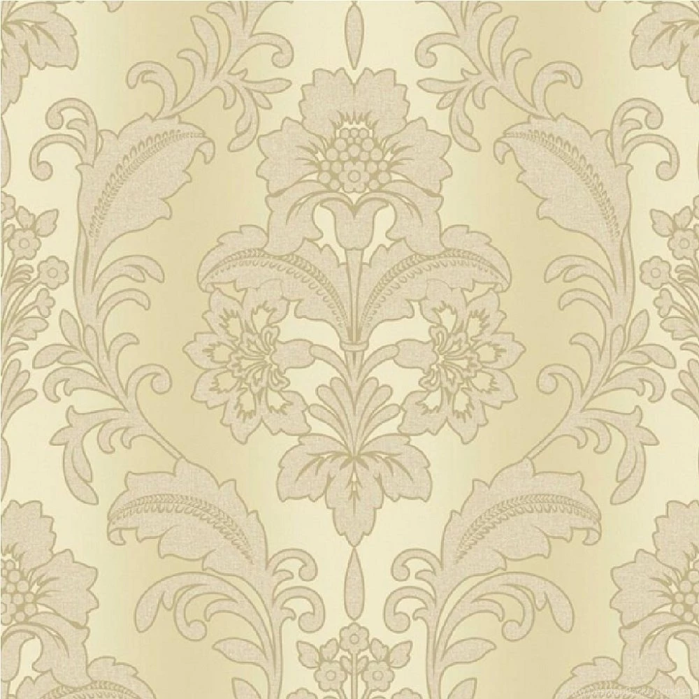 Grandeco Royal House Regal Damask Vinyl Walllpaper Black BOA 001 01 3