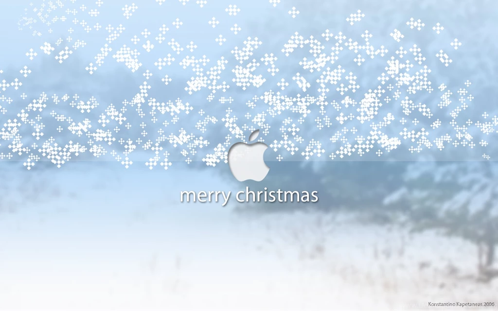 Merry Christmas Apple Wallpapers Wallpapers Releases Aqua Soft ...