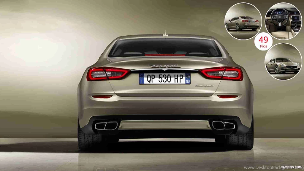 2013 Maserati Quattroporte   Rear