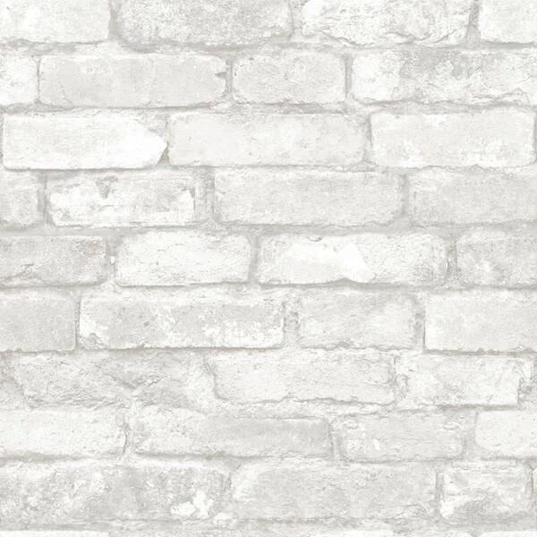 Gray Brick Peel And Stick Wallpapers NU1653 – D. Marie Interiors