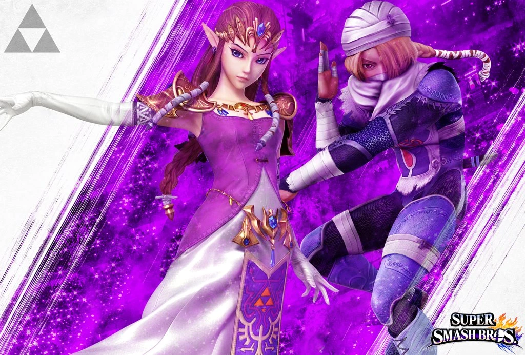 DeviantArt: More Like Zelda Sheik SSB4 Custom Wallpapers By ...