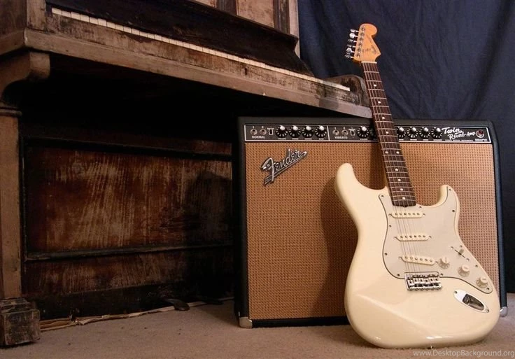 Stratocaster @Wallpapers @Twin Reverb @Fender