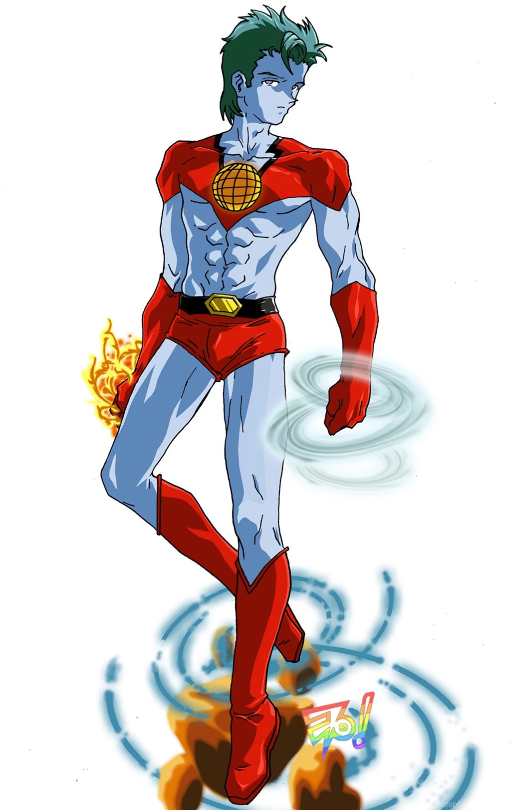 Captain Planet And The Planeteers PSP Backgrounds By ...