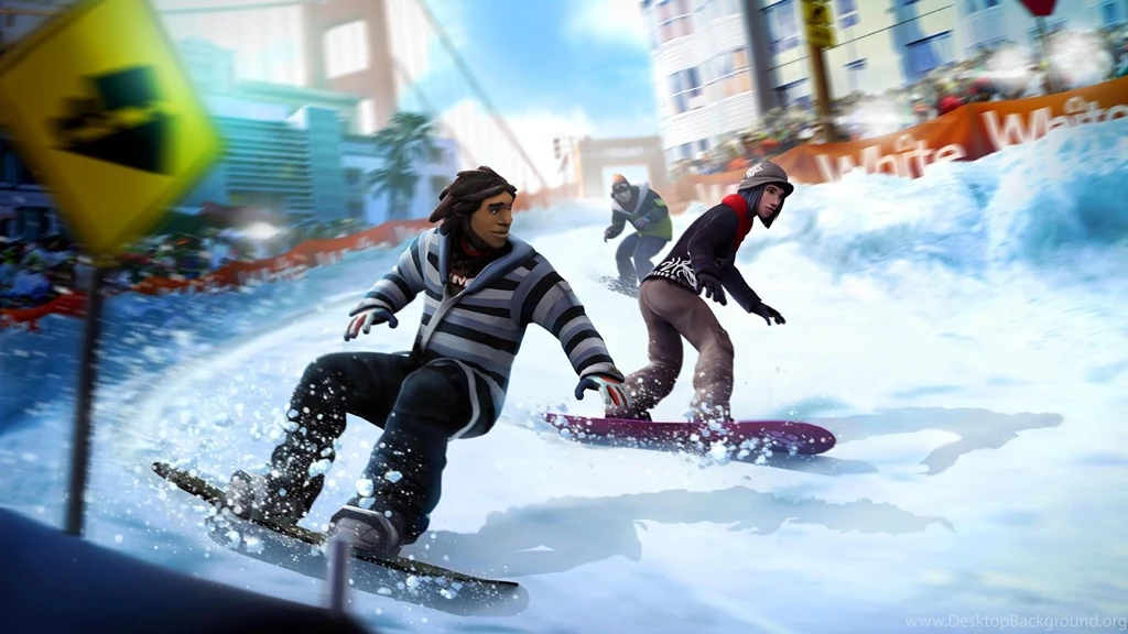 Video Games White Shaun Snowboarding Wallpapers