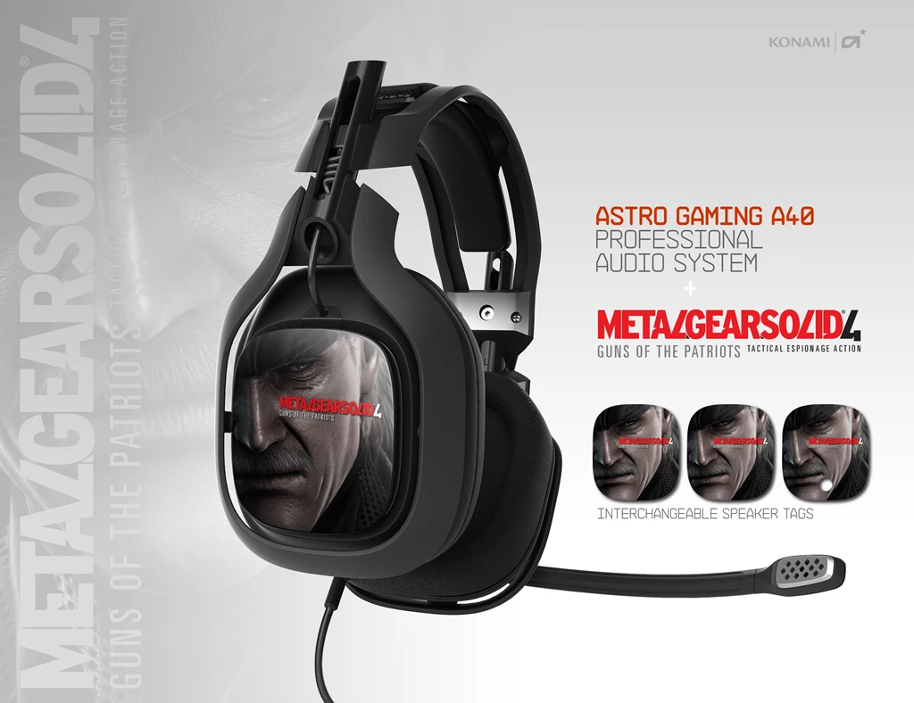 Astro Gaming Introduces New Line Of MGS4 Inspired Headphones