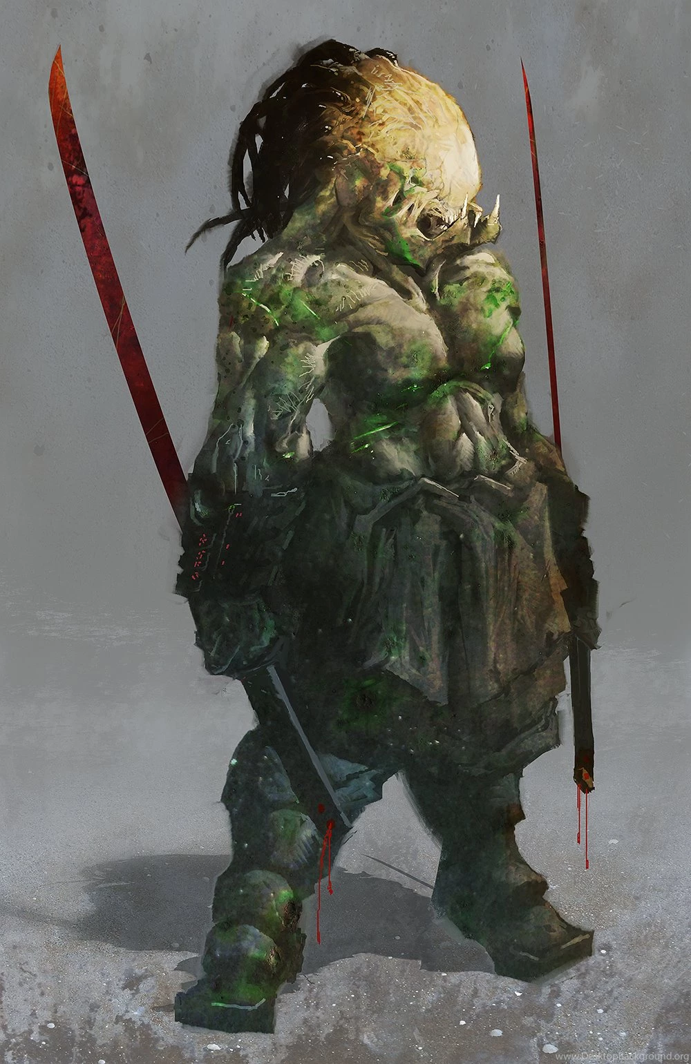 The Blind Yautja As Taught By Zatoichi By Cobaltplasma On DeviantArt