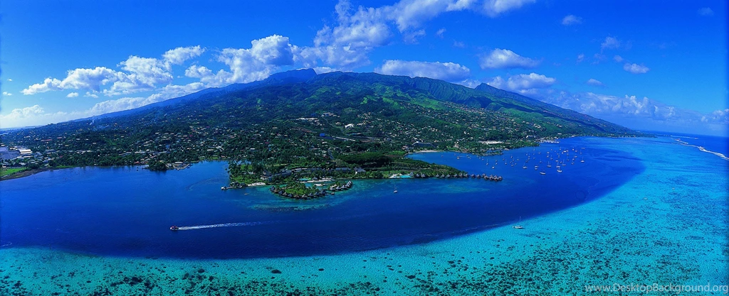 TAHITI PANORAMA WALLPAPER (