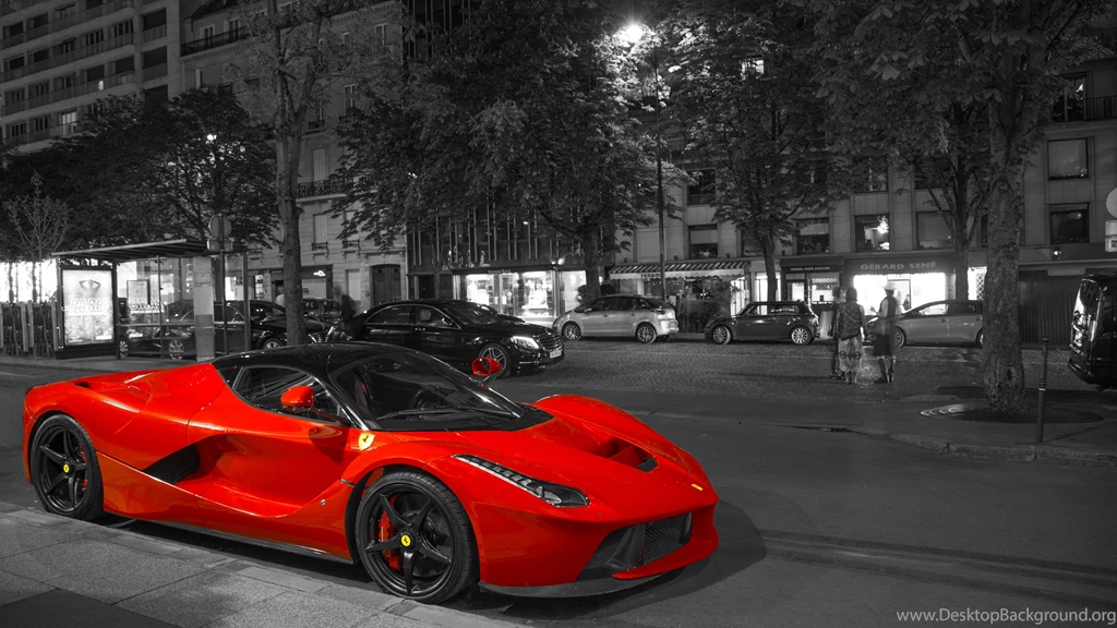 HD Red Ferrari Sport Car Wallpapers For Desktop Full Size ...