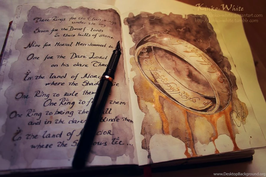 The One Ring By Kinko White On DeviantArt