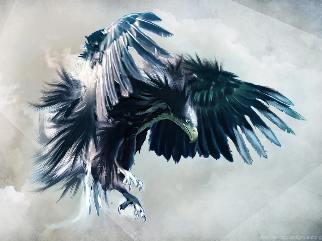 Blue Eagle Logo   Wallpaper.