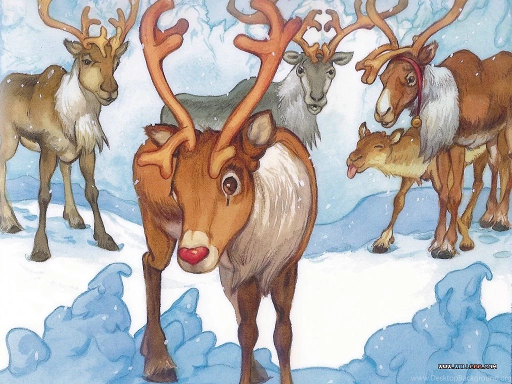 Wallpapers Of Rudolph The Red Nosed Reindeer Story Book 1024x768 ...