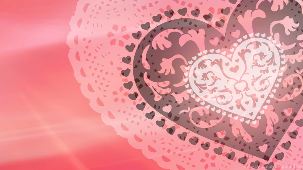Download Wallpapers 1920x1080 Abstraction, Pale, Heart, Pattern ...