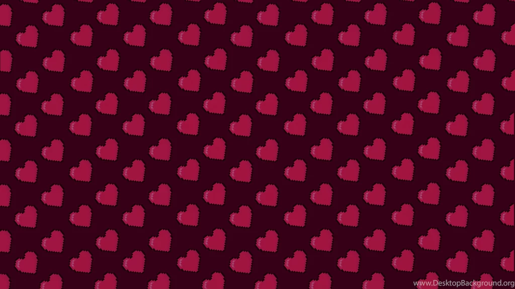 8 Bit Heart Pattern Backgrounds : Wallpapers