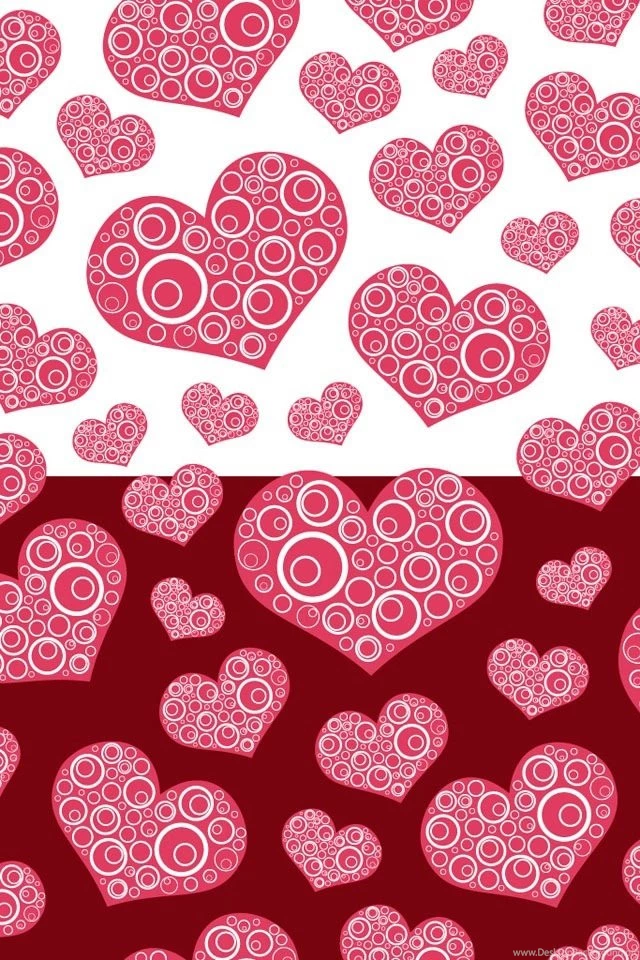 Spiral Heart Pattern Wallpapers Free iPhone Wallpapers