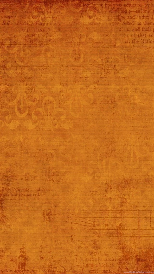 iPhone 5 Wallpapers Orange Pattern 04