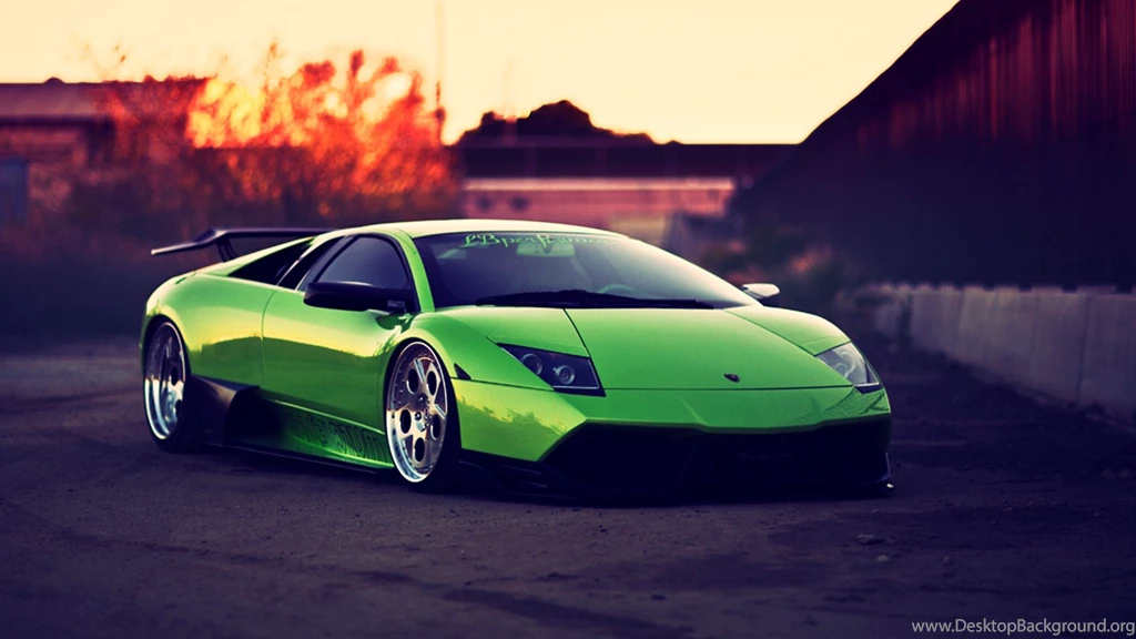 Green Lamborghini HD Wallpapers