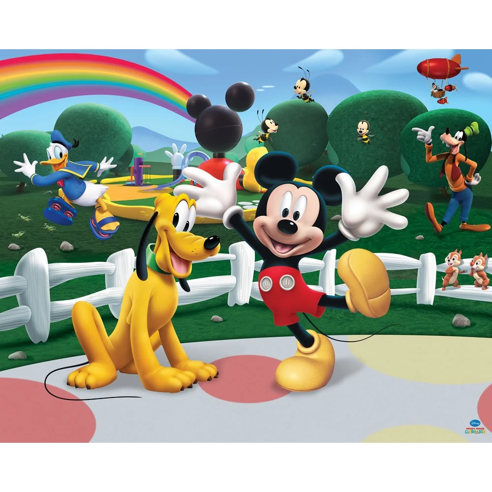 Walltastic Disney Mickey Mouse Clubhouse At Wilko.com