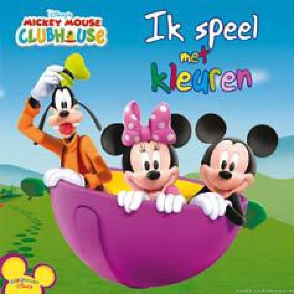 Mickey Mouse Clubhouse Logo Wallpaper.