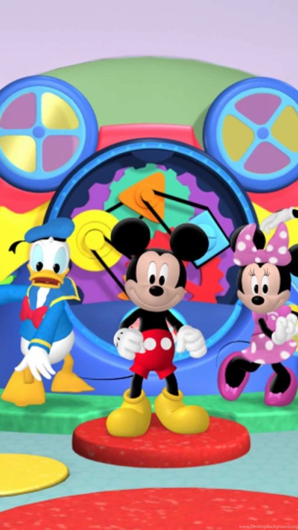 Wallpapers Download 1080x1920 Characters Of Disney World In The ...