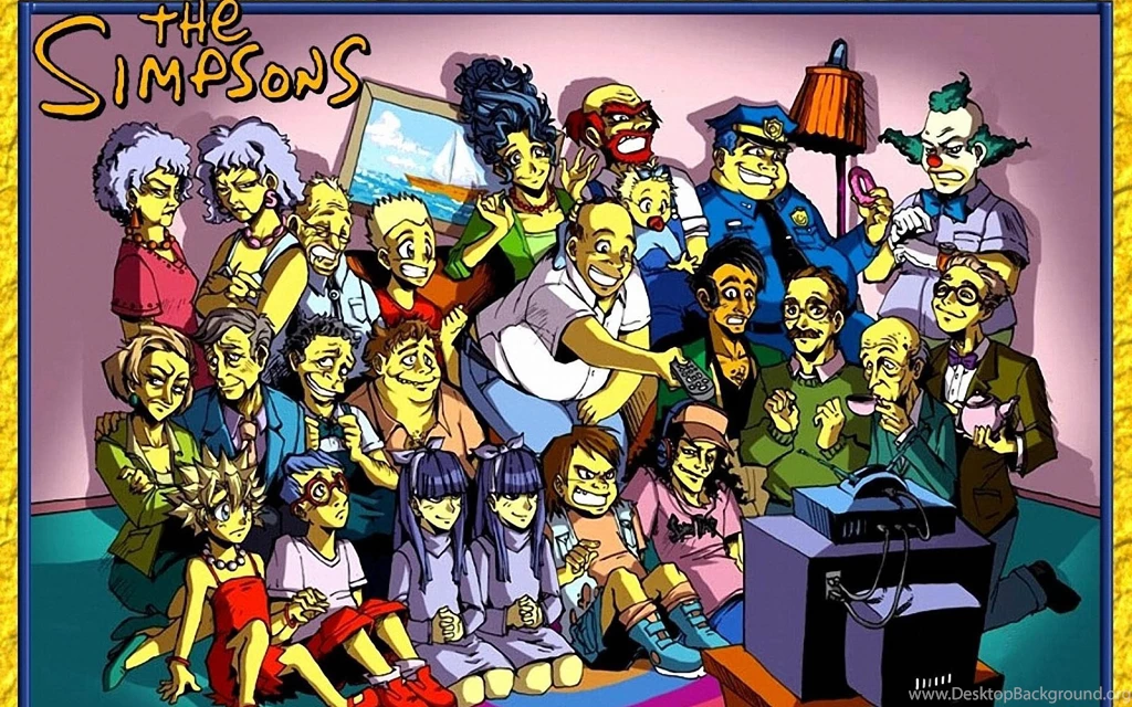The Simpsons Family 1920x1200 Wallpapers, 1920x1200 Wallpapers ...