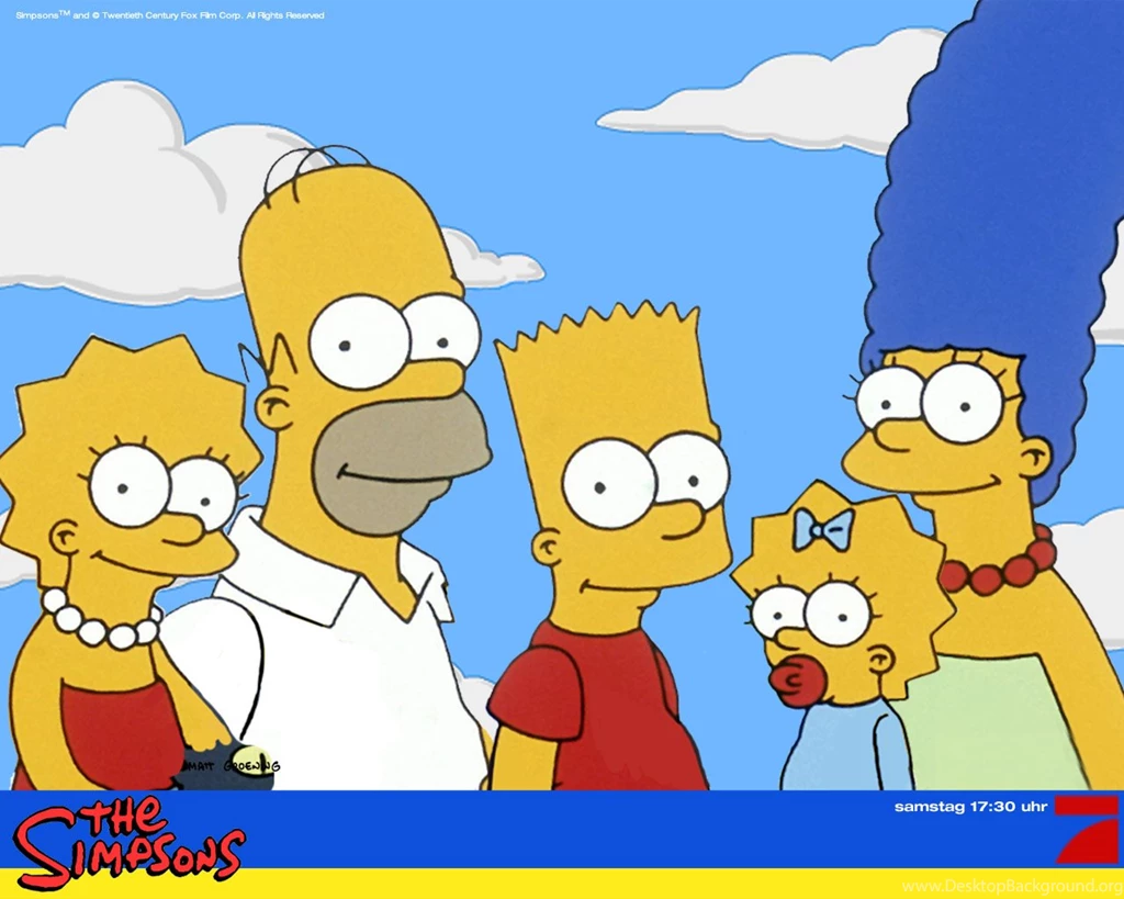The Simpsons Family 1280x1024 Wallpapers, 1280x1024 Wallpapers ...
